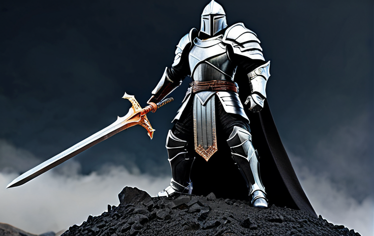Death Lord**
"A formidable Death Lord, fully armored in dark steel plate armor, wielding a massive greatsword, standing atop a volcanic peak, safe for work, appropriate content, fully clothed, professional, perfect anatomy, correct proportions, natural pose, high quality."
**